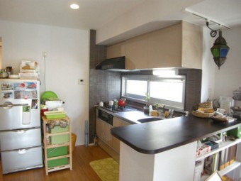 タイルとの相性もばっちり クリナップのコルティに! タイルとの相性もばっちり クリナップのコルティに!